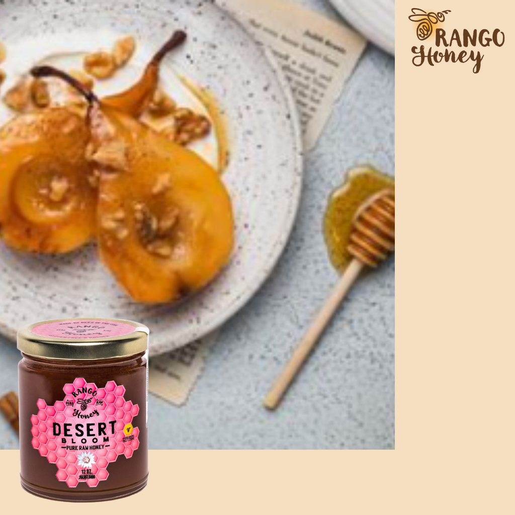 Rango Honey Cinnamon Honey Baked Pears