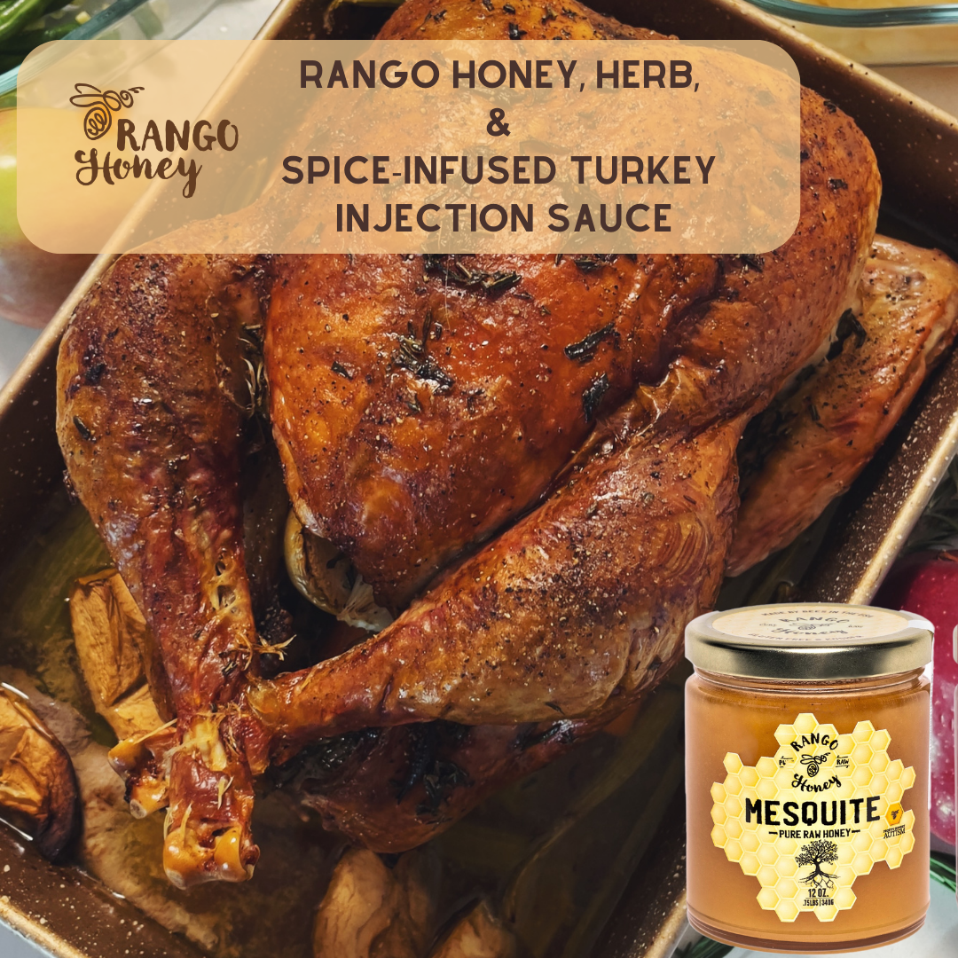 Rango Honey, Herb, and Spice-Infused Turkey Injection Sauce - Thanksgi